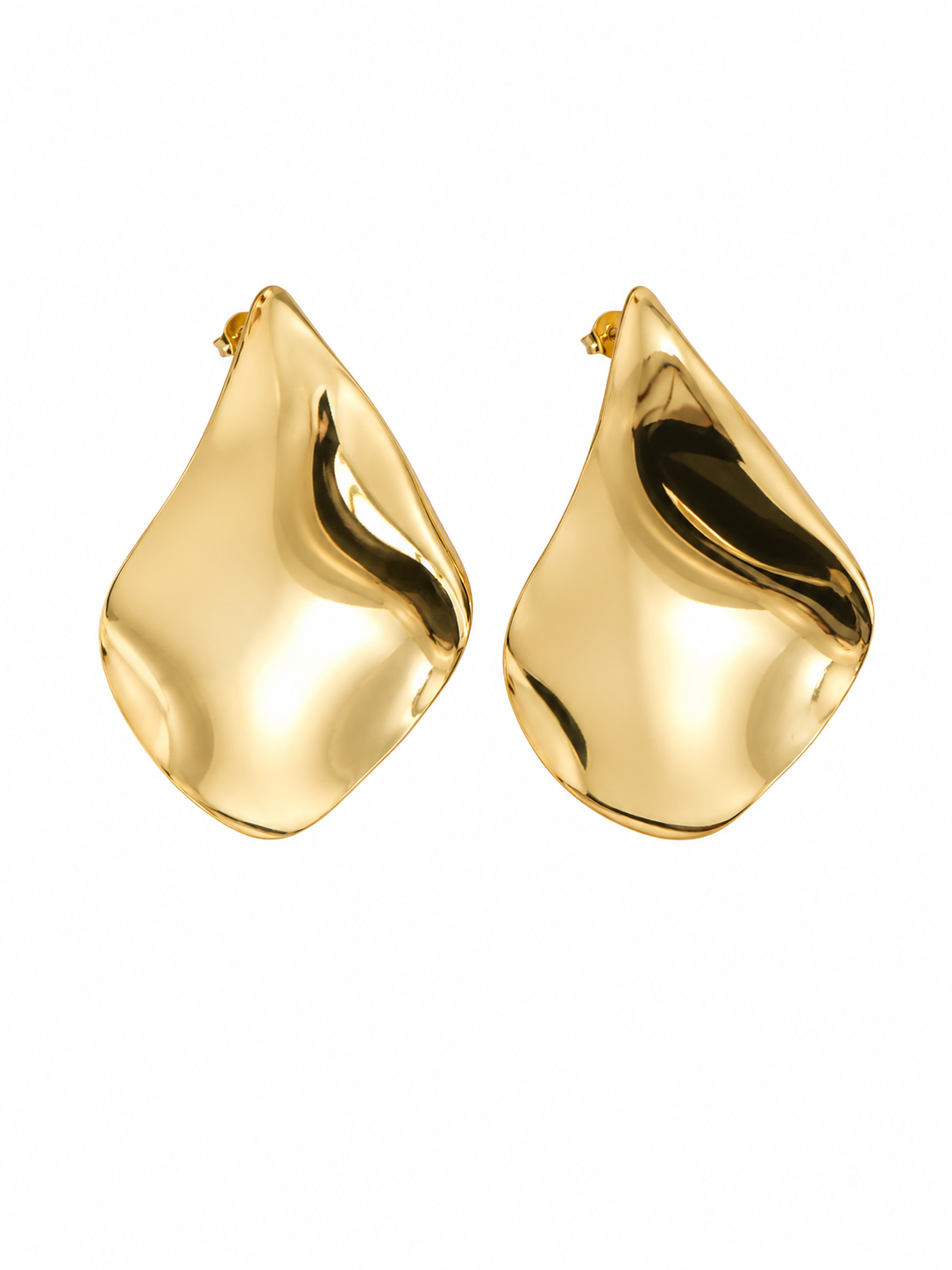 MOLTEN GOLD EARRINGS