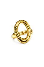 MOLTEN OVAL RING