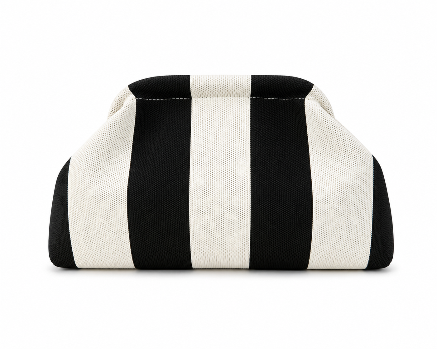 MIDNIGHT STRIPE CLUTCH