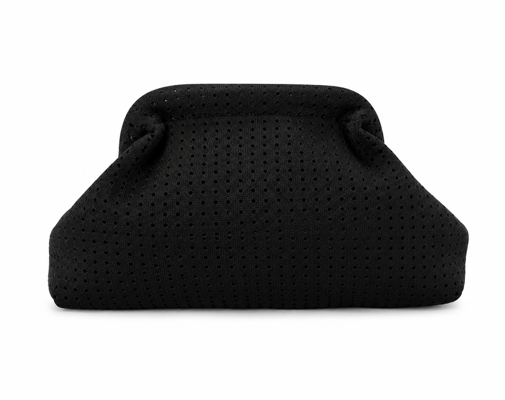 NOIR TEXTURE CLUTCH