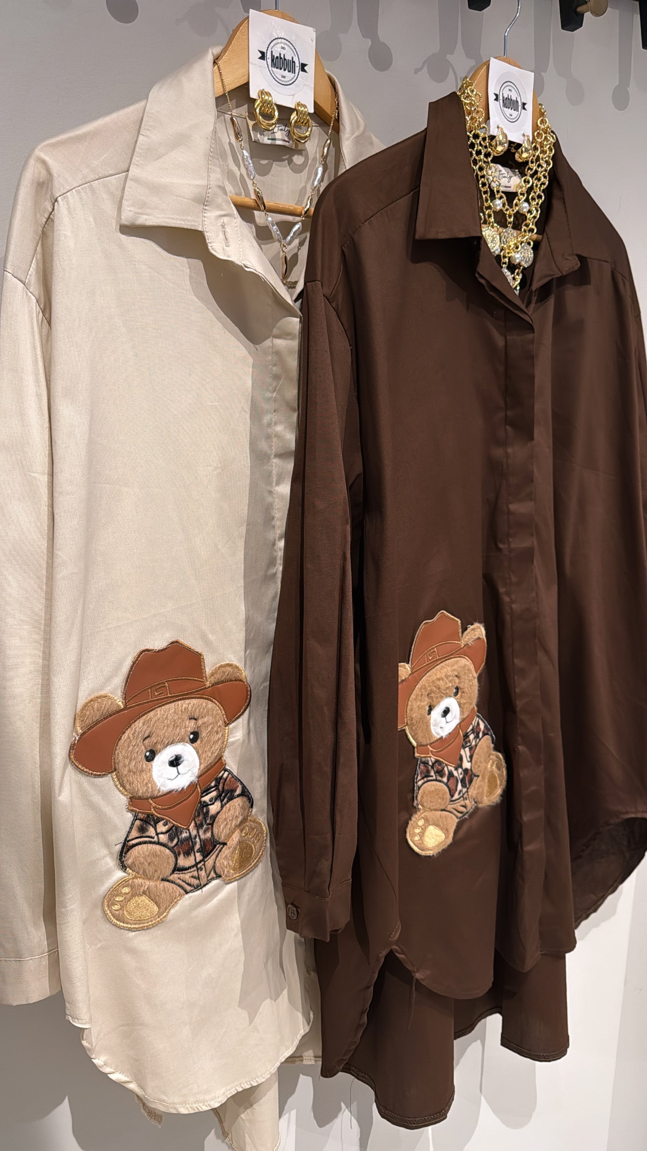 OVERSIZED SHIRT TEDDY