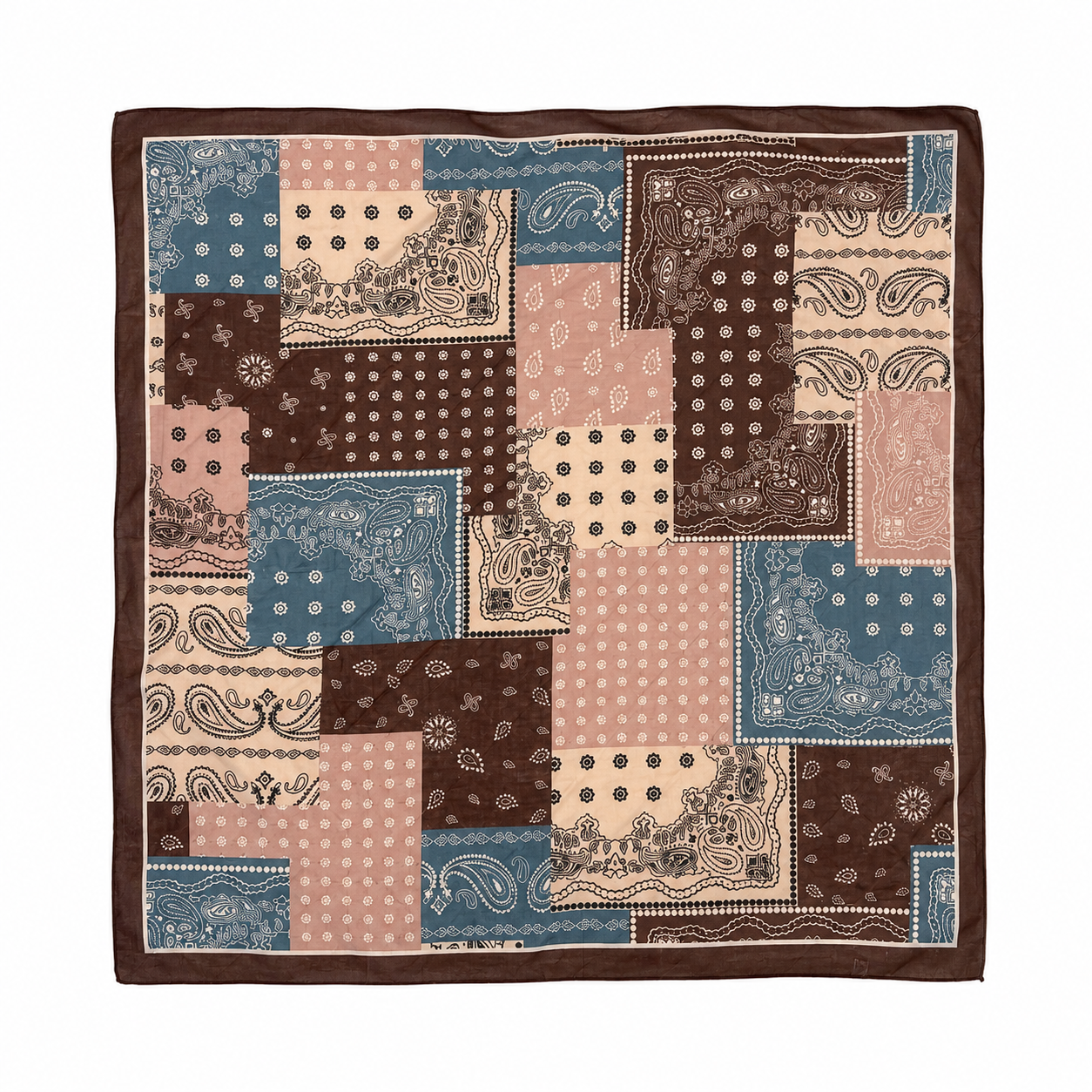 PATCHWORK PAISLEY SCARF