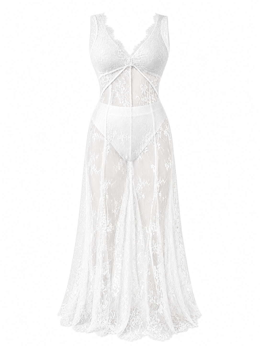 LACE MOONLIGHT MAXI DRESS