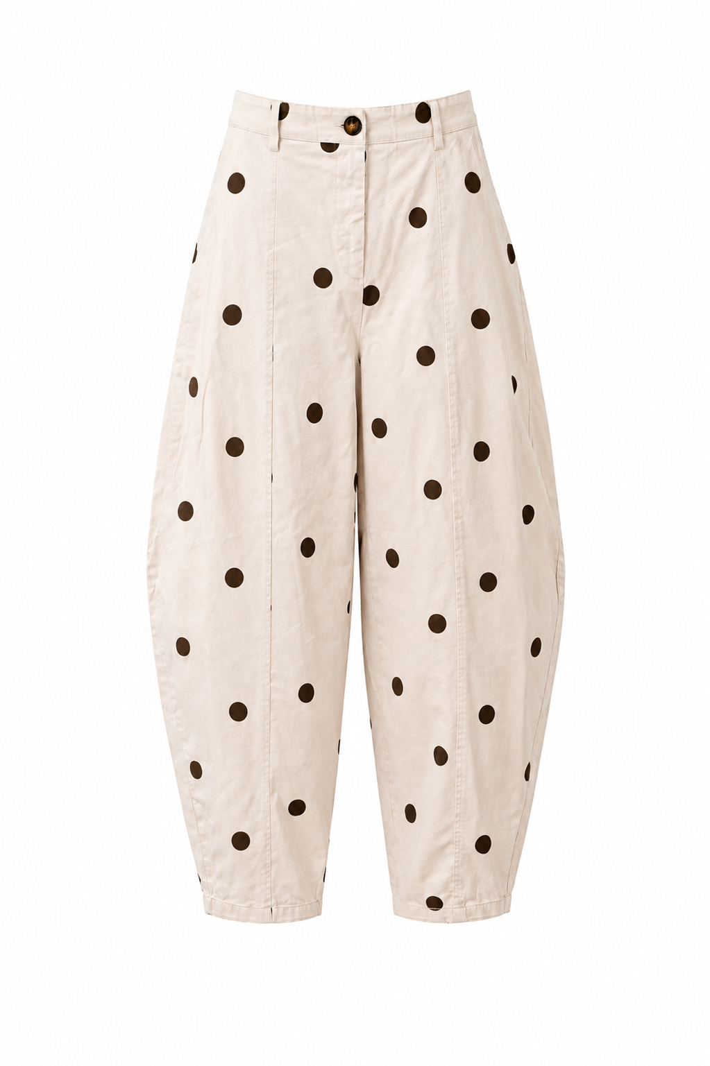 POLKA DOT BARREL PANTS