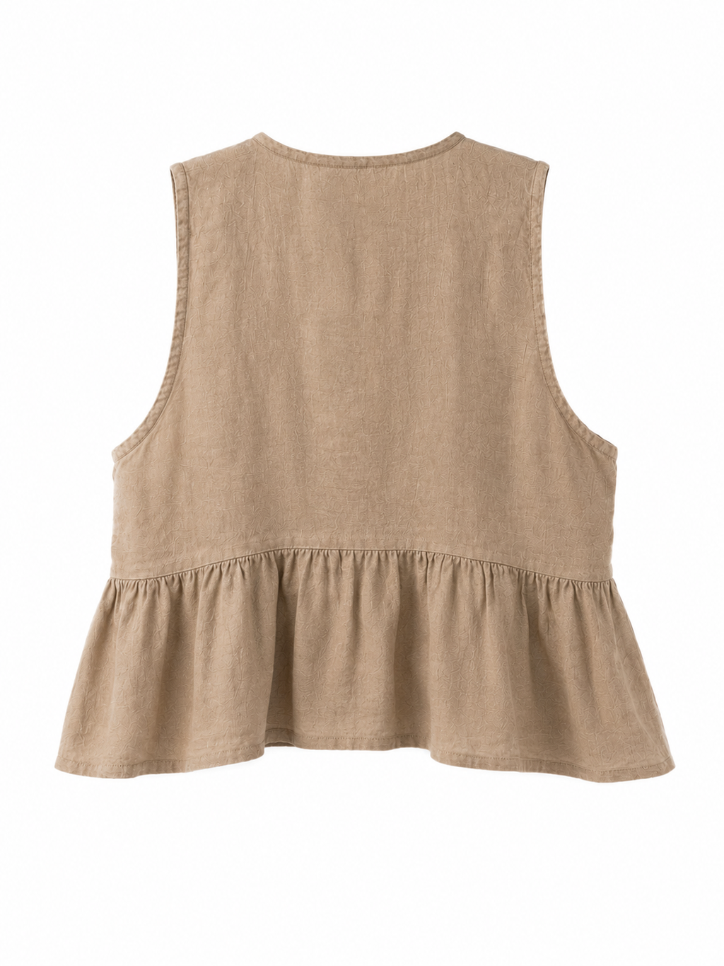 LINEN TIE VEST TOP