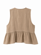 LINEN TIE VEST TOP