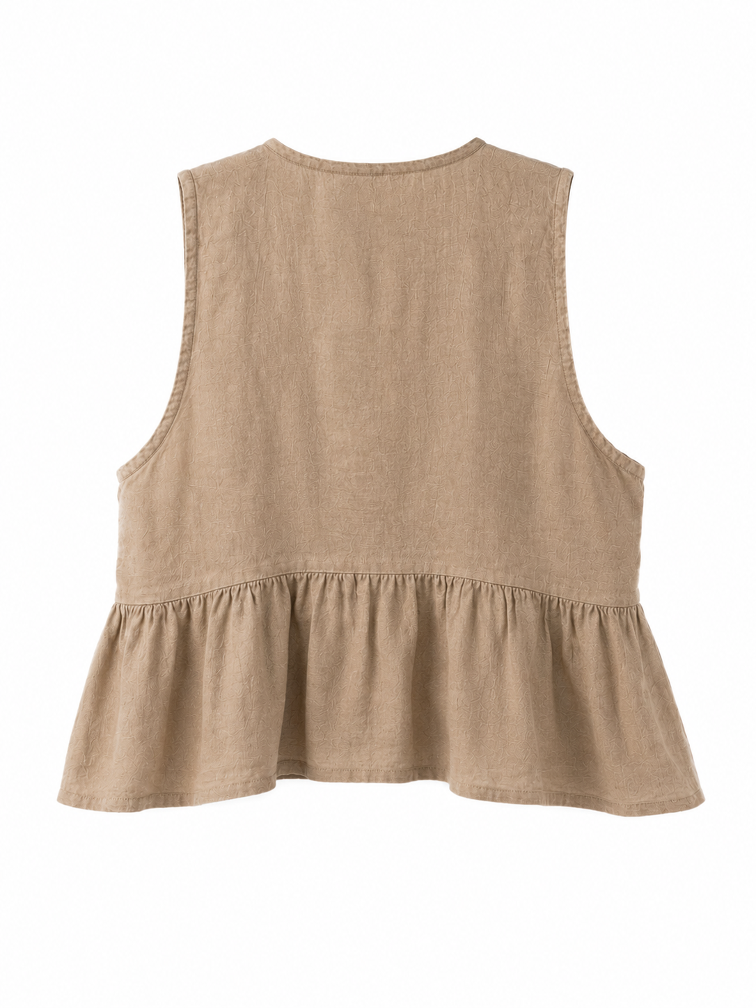LINEN TIE VEST TOP