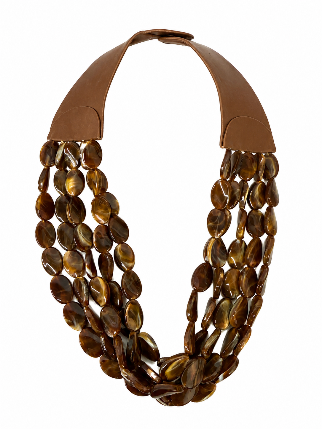 AMBER CASCADE NECKLACE