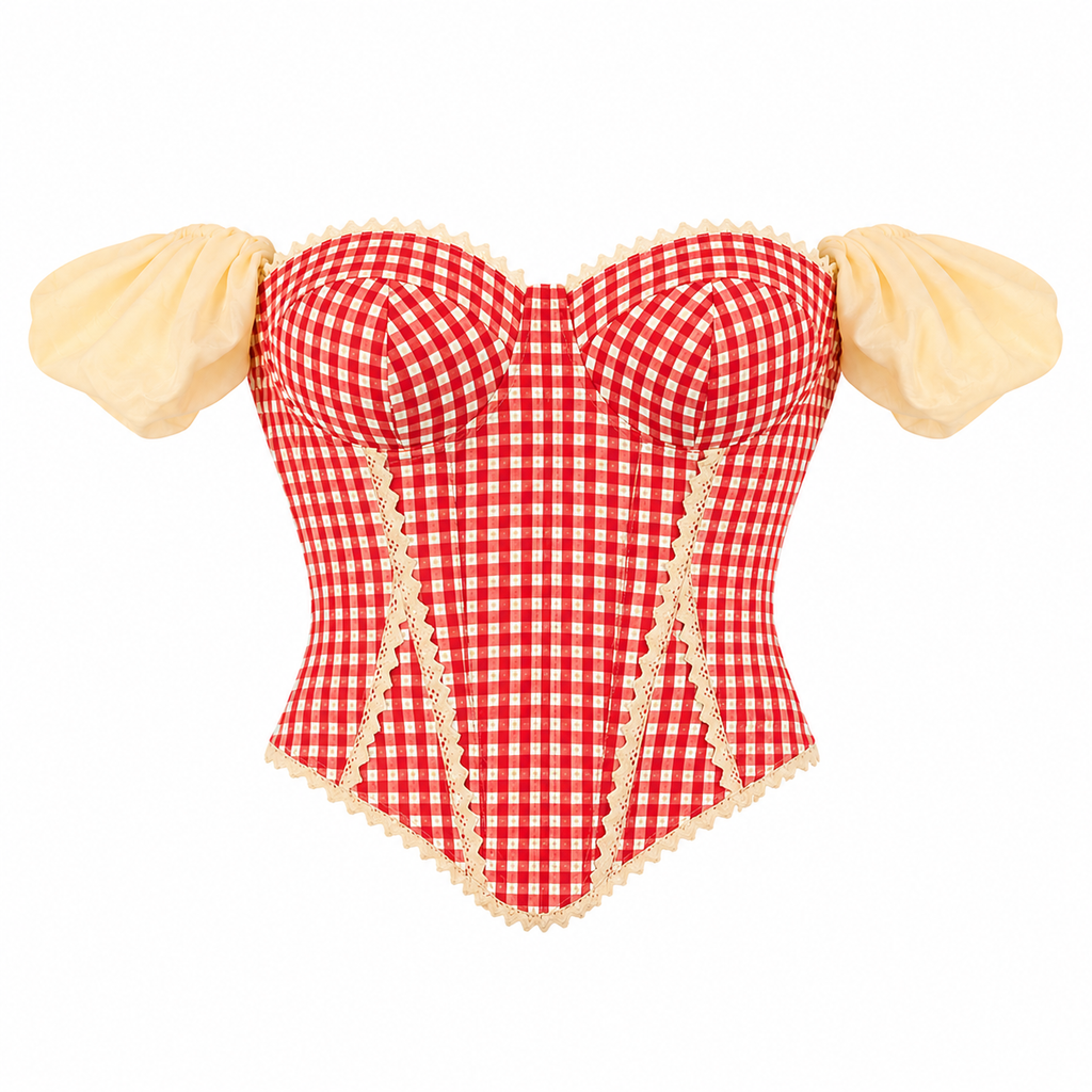 PICNIC CHARM CORSET TOP