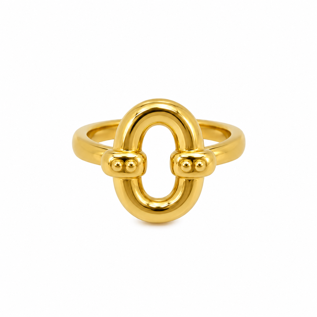 GOLDEN LINK RING