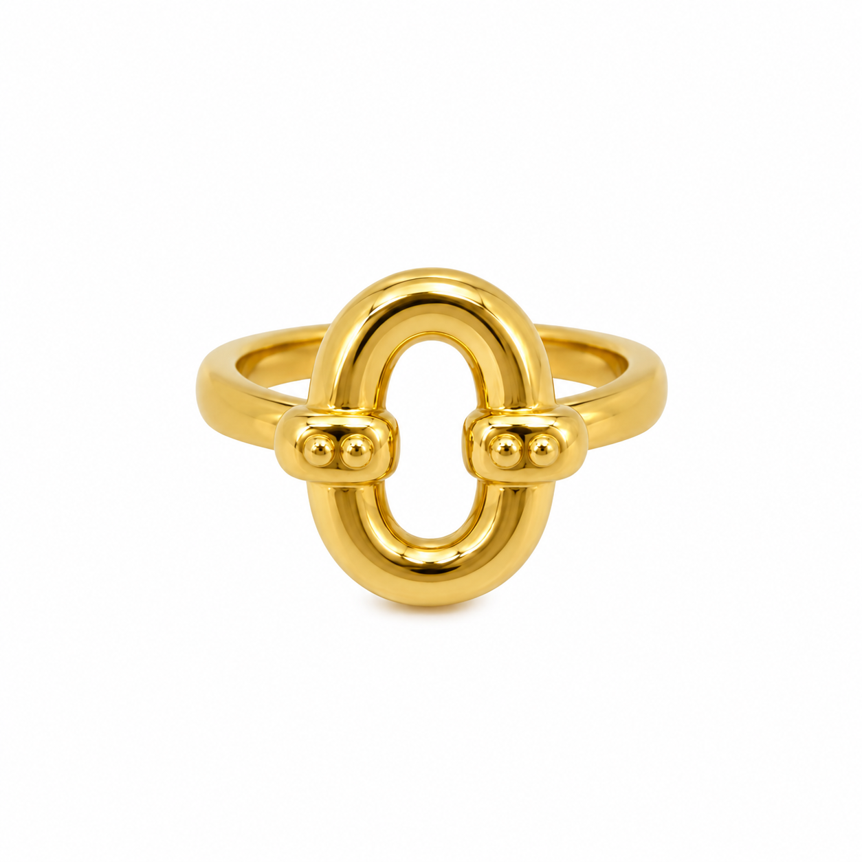 GOLDEN LINK RING