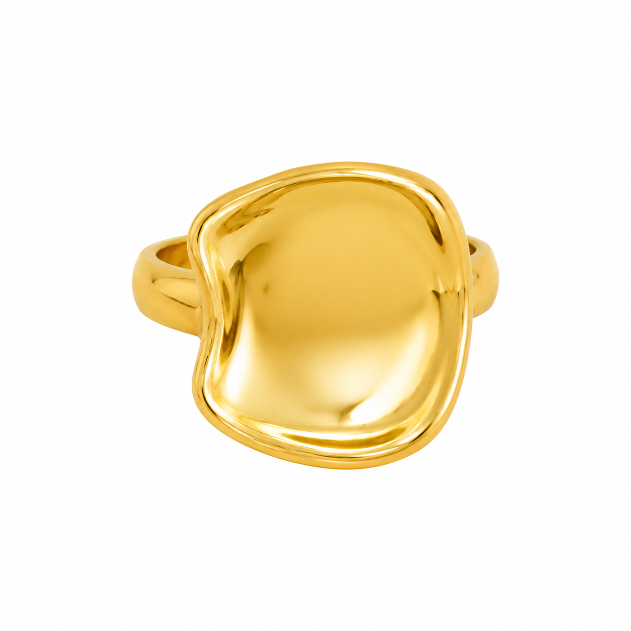 MOLTEN GOLD RING