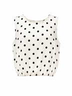 MIDNIGHT POLKA TOP
