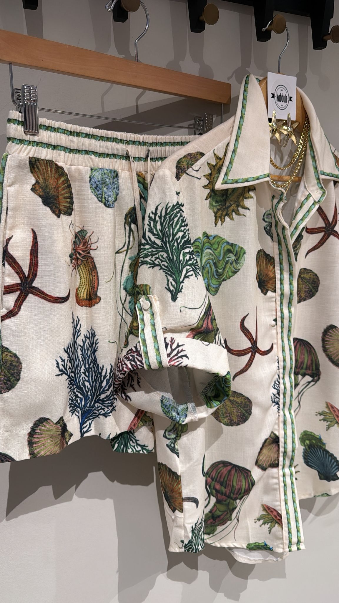 SEA LINEN TWO PIECES SET