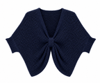 KNIT TIE FRONT SWEATER