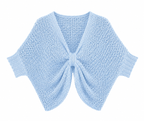 KNIT TIE FRONT SWEATER