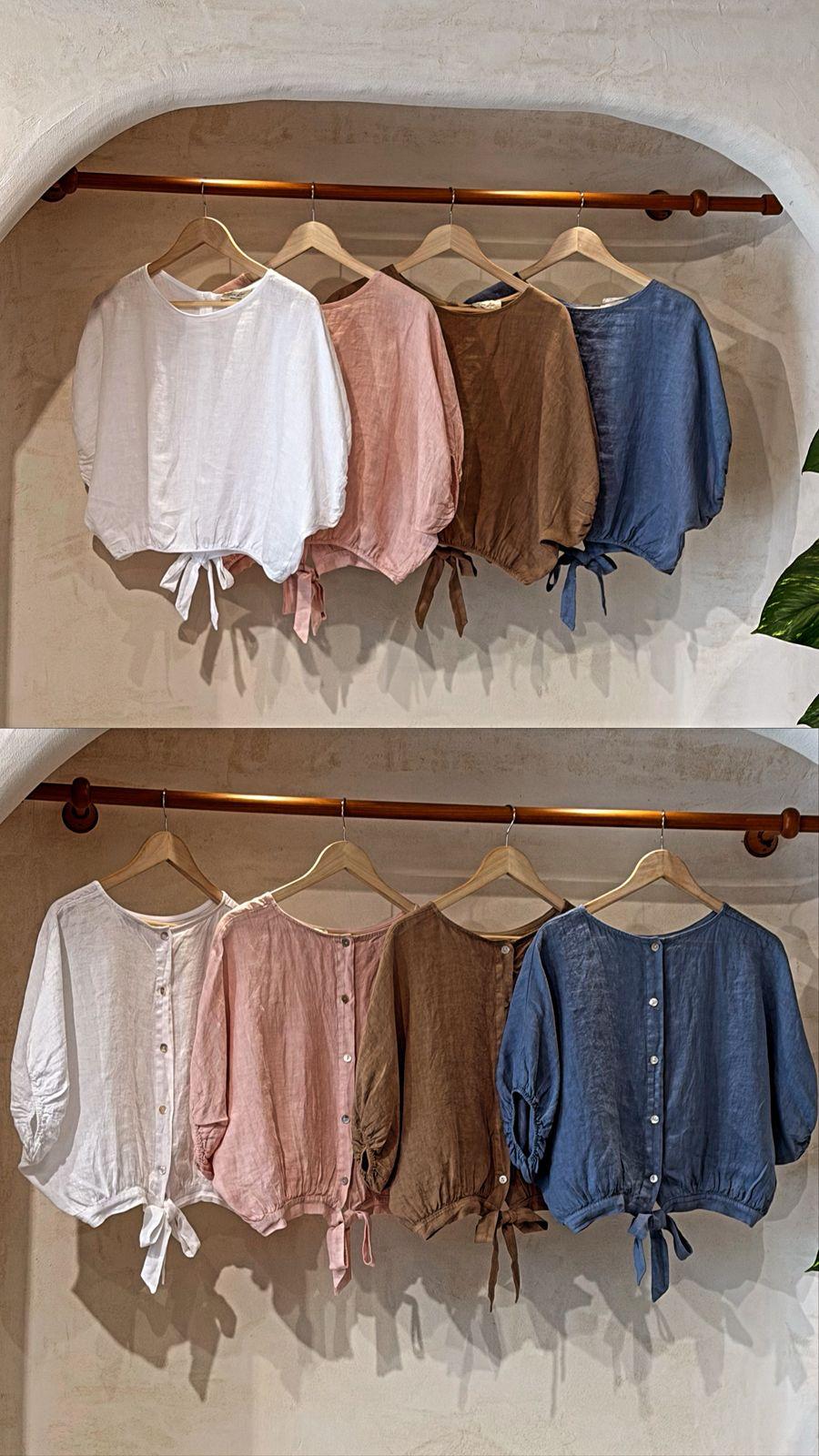 LUNA LINEN TWO PIECES SET
