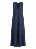 COASTAL LINEN JUMPSUIT