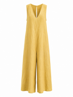 COASTAL LINEN JUMPSUIT