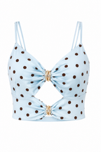 MIDNIGHT DOTS TOP