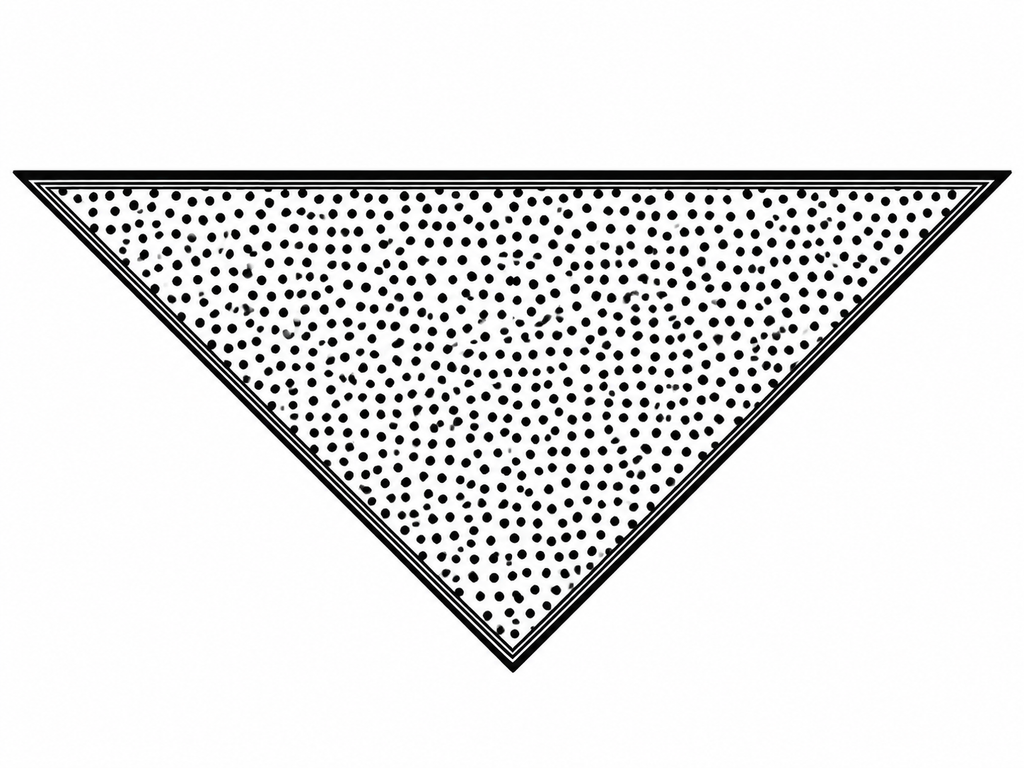 MIDNIGHT POLKA SCARF