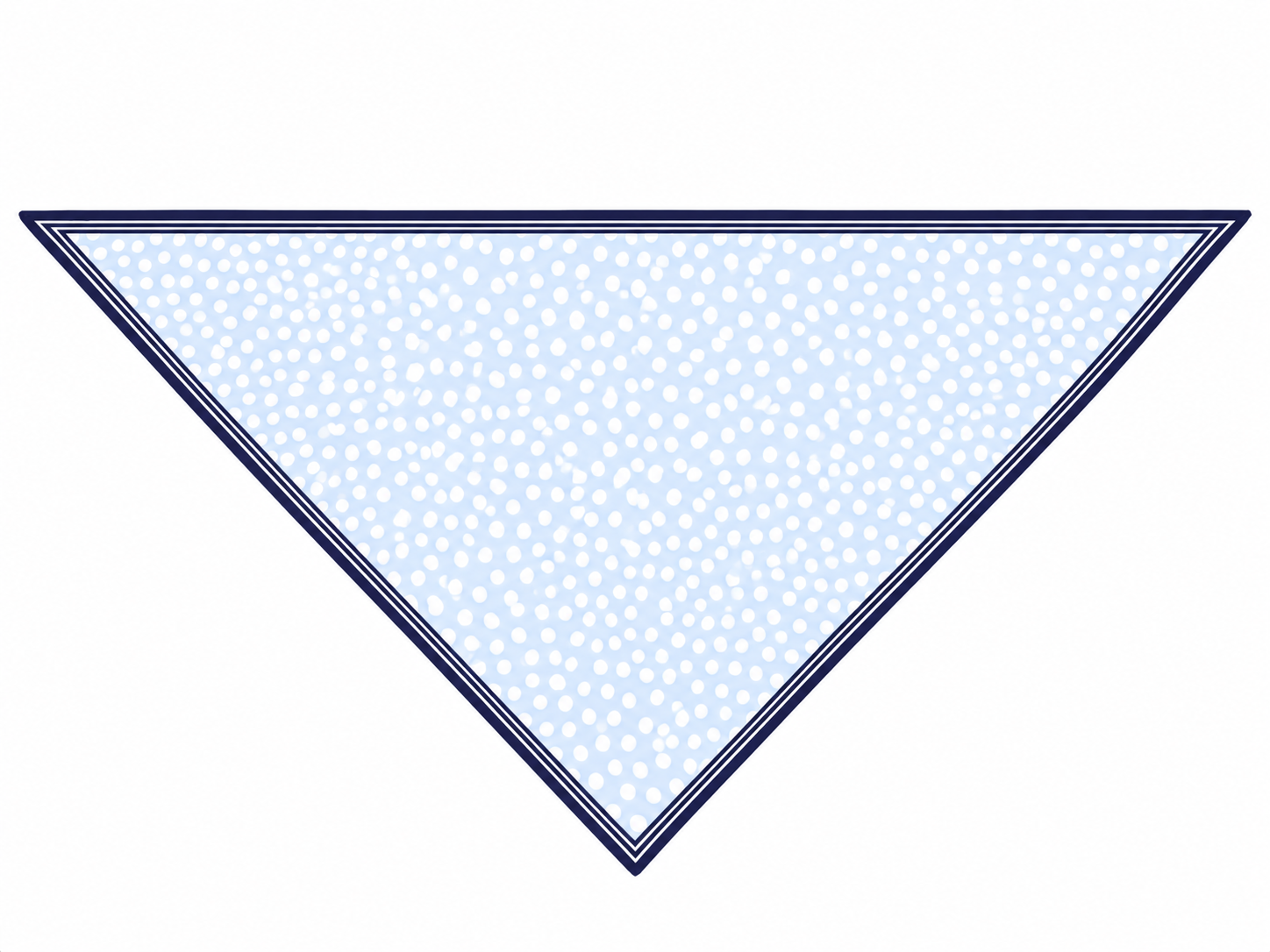 MIDNIGHT POLKA SCARF