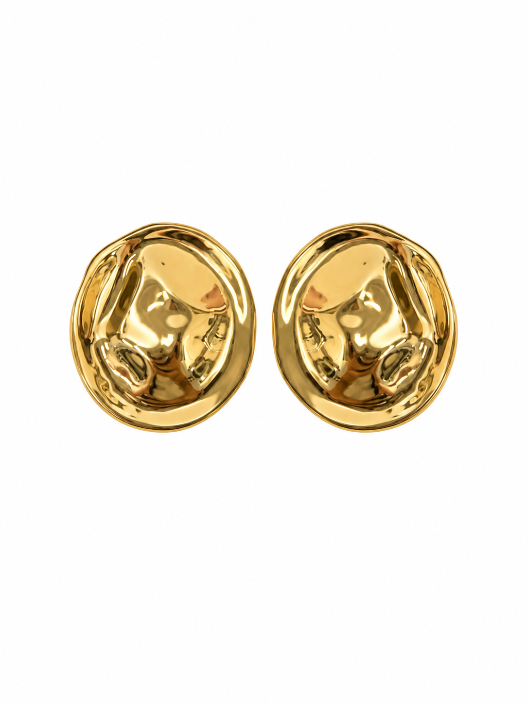 MOLTEN GOLD EARRINGS