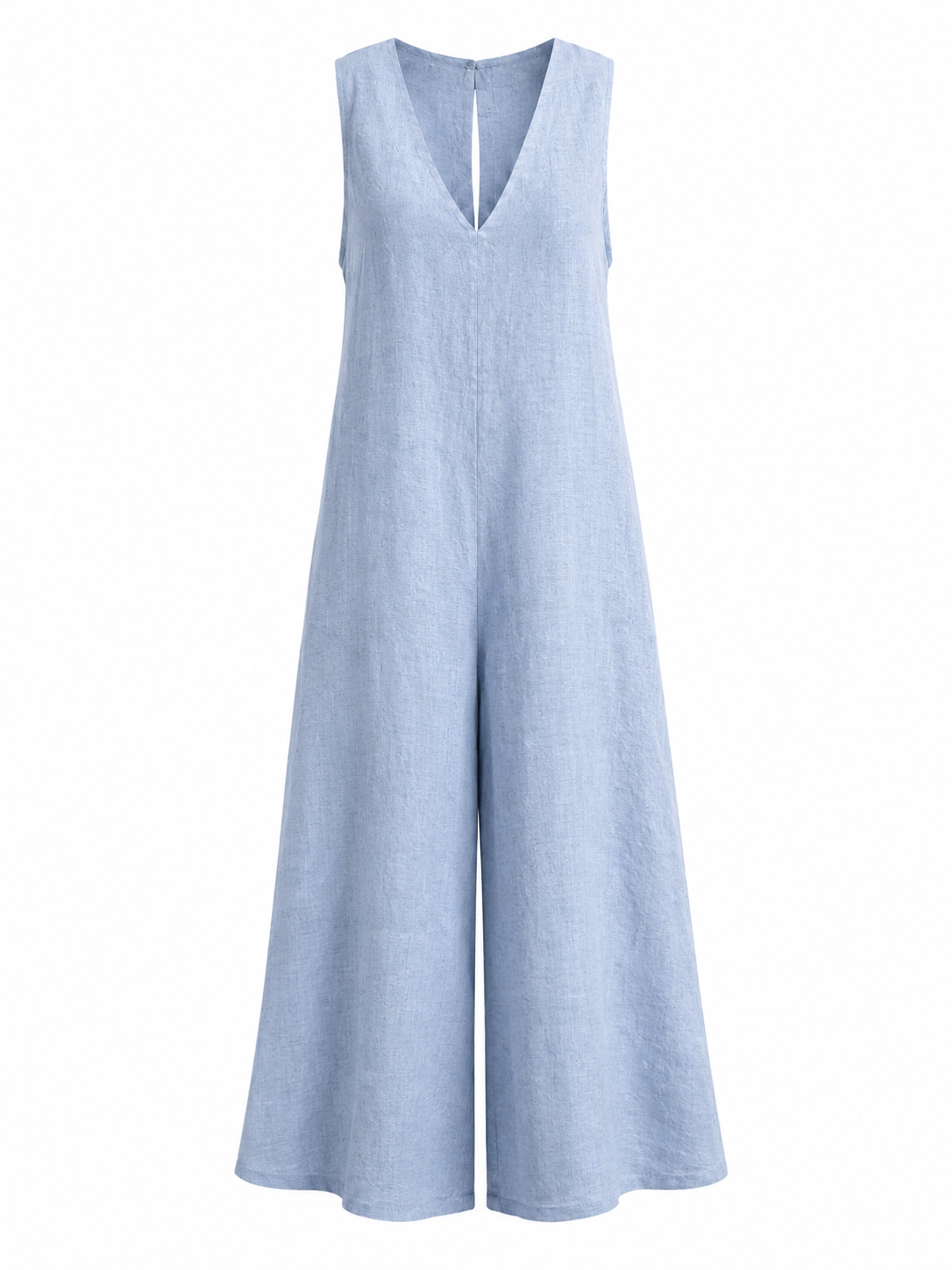 COASTAL LINEN JUMPSUIT