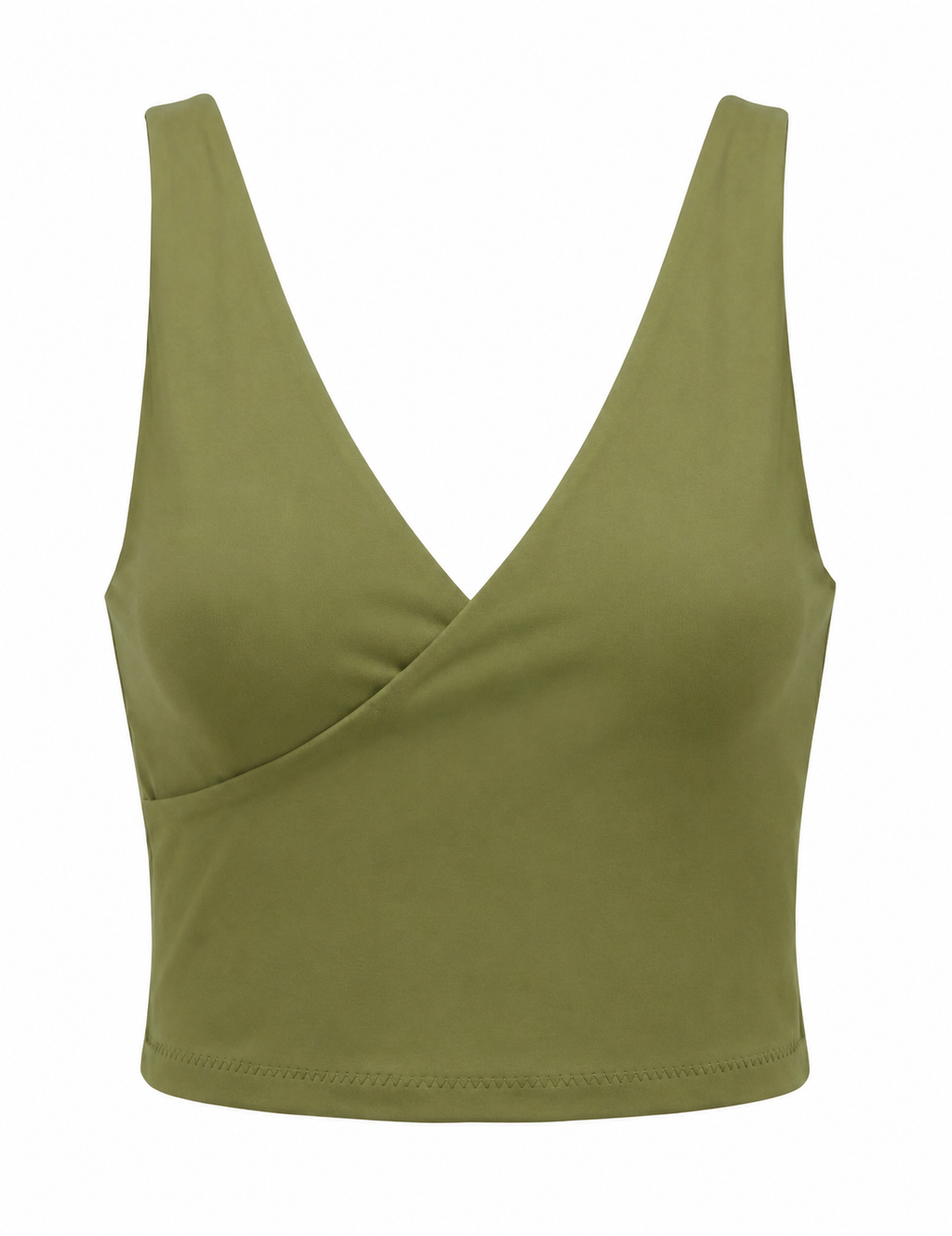 CROSSOVER V-NECK TOP
