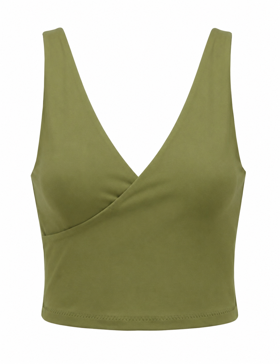 CROSSOVER V-NECK TOP