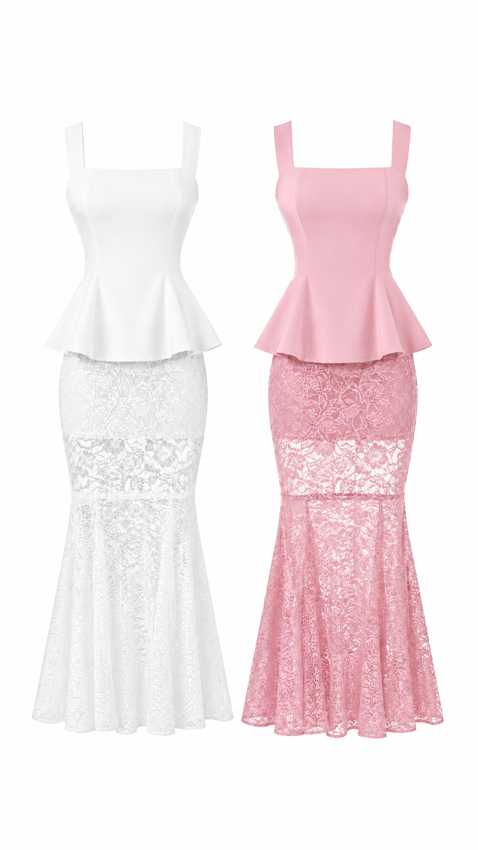 LACE ELEGANCE TWO PIECES SET