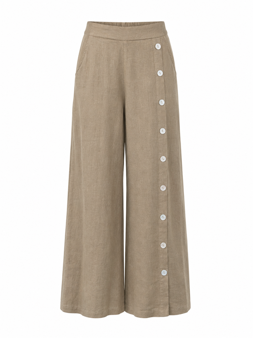 SAND BREEZE LINEN PANTS