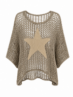 STARFISH CROCHET SWEATER