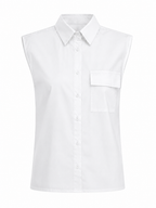 POWER SHOULDER BLOUSE