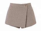 GINGHAM SKORT