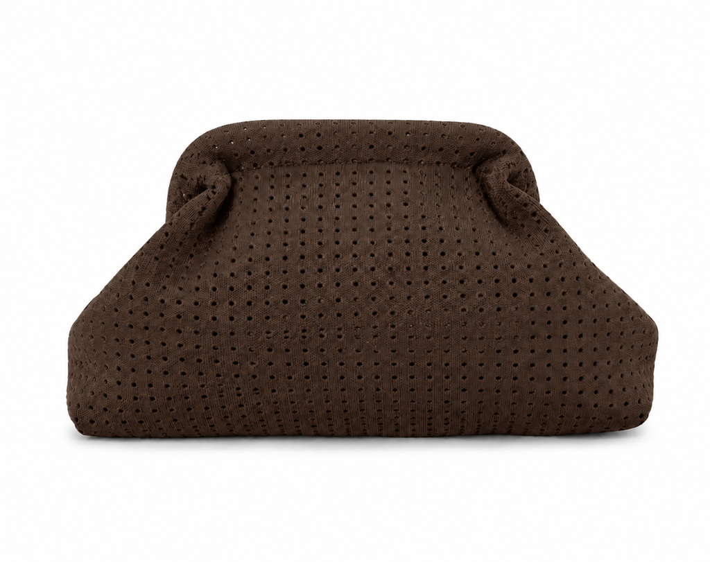 NOIR TEXTURE CLUTCH