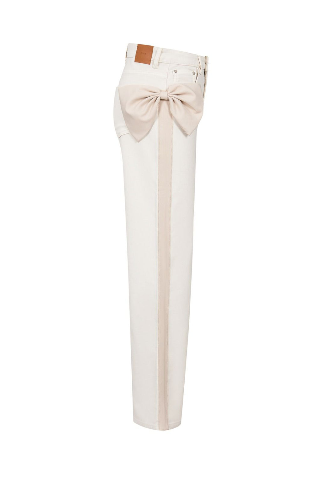 BOW CHARM WIDE LEG PANTS