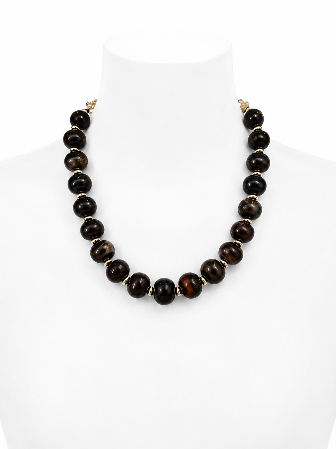 MIDNIGHT AMBER NECKLACE