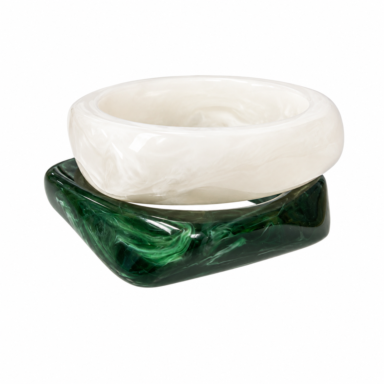 EMERALD SWIRL BRACELET