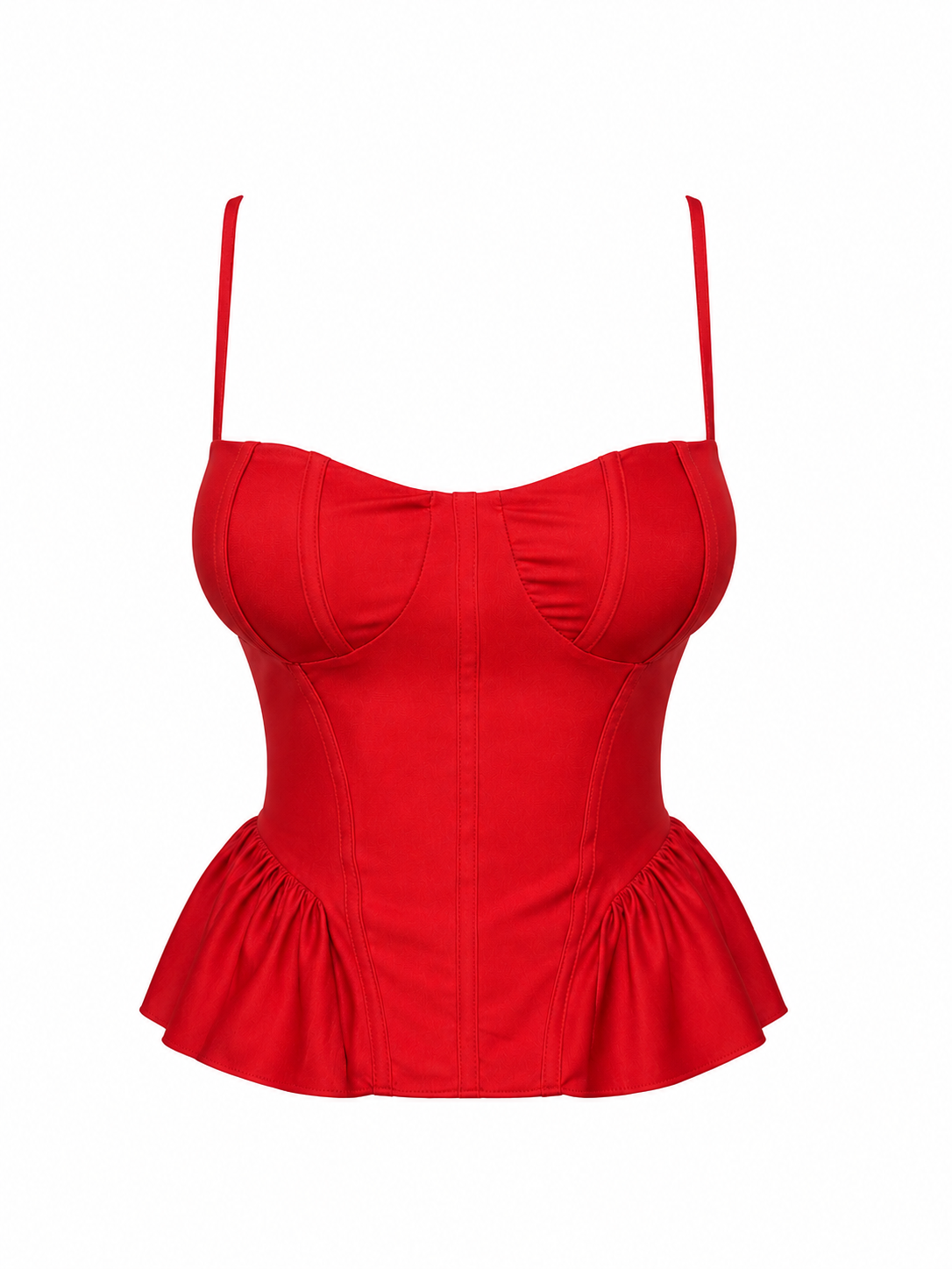CORSET PEPLUM TOP
