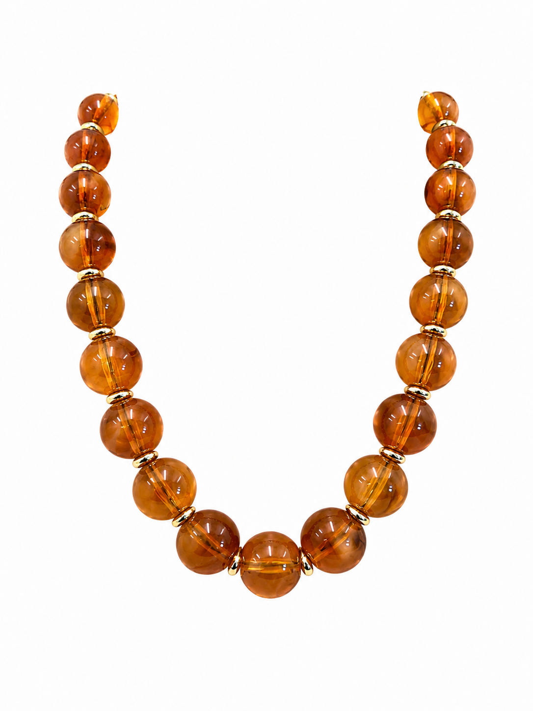 MIDNIGHT AMBER NECKLACE