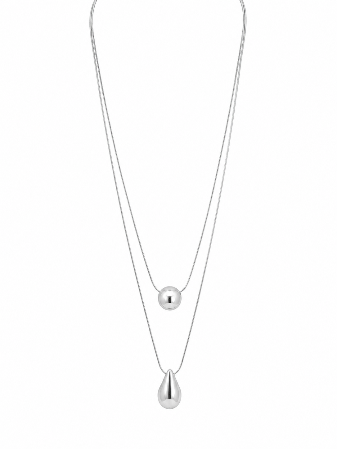LUNA DROP LAYERED NECKLACE