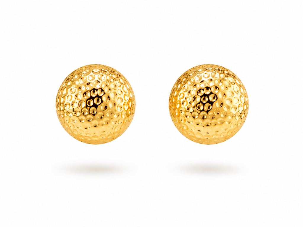GOLF GLOW CLIP-ON EARRINGS