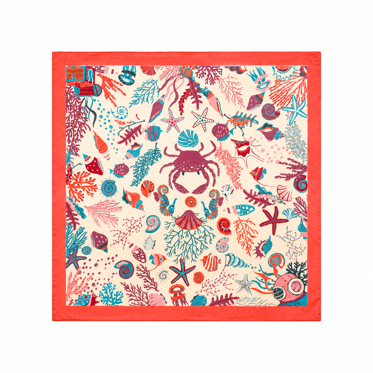 OCEAN TREASURES LARGE SCARF