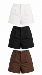 TAILORED HIGH WAIST SHORTS