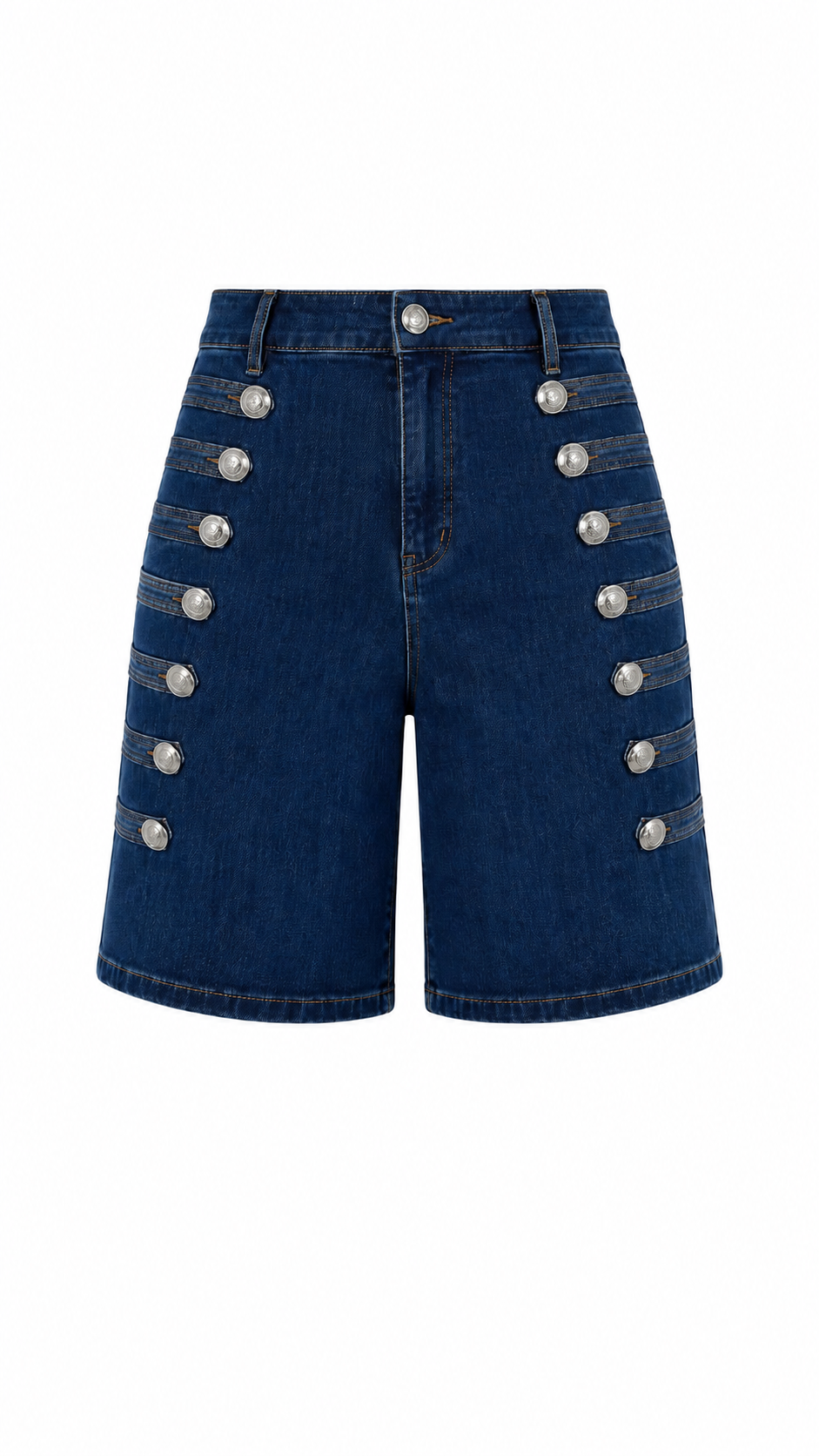 NAPOLEON STRETCH DENIM BERMUDA