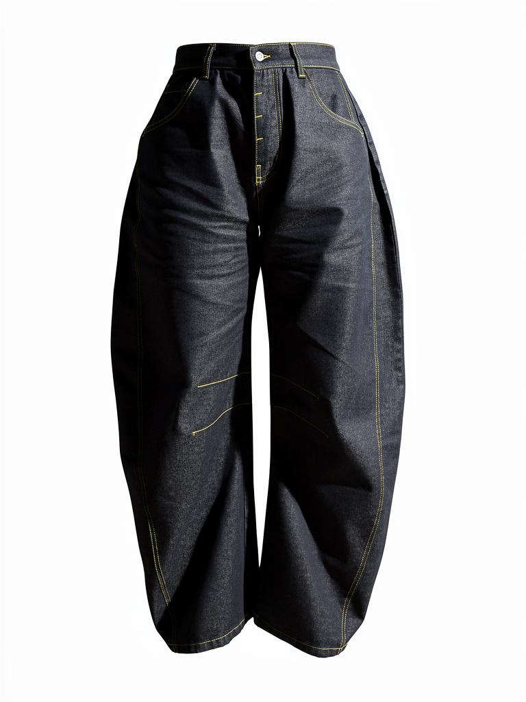 BARREL DARK DENIM