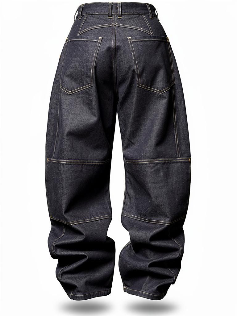 BARREL DARK DENIM
