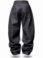 BARREL DARK DENIM