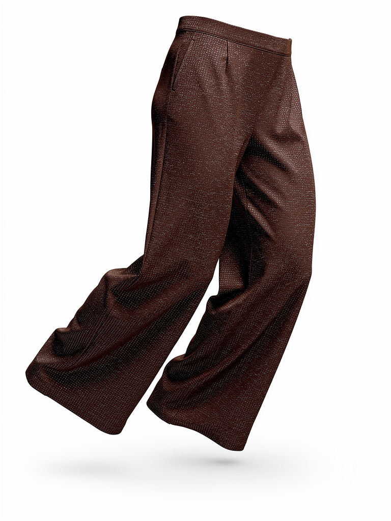 SHINNY CHOCOLATE PANT